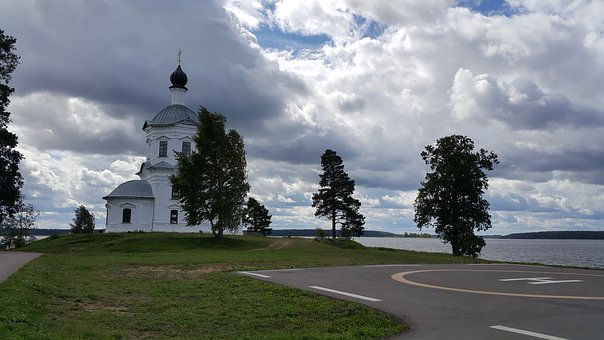 Free Temple Clouds photo and picture