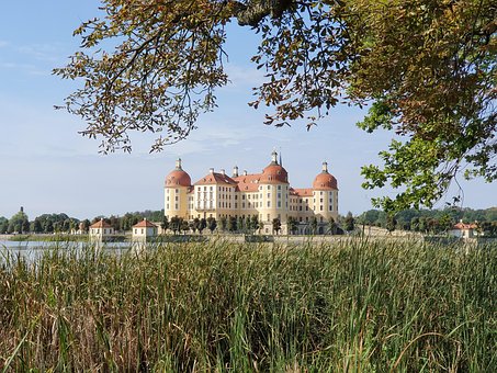 Moritzburg, Schloss, Dresden, See