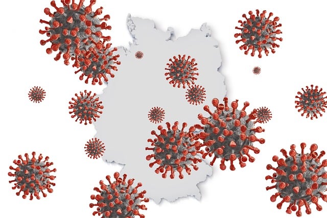 Free corona coronavirus virus illustration