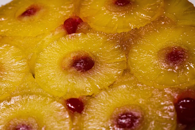 Free Pineapple Upside Down Cake Cake photo and picture