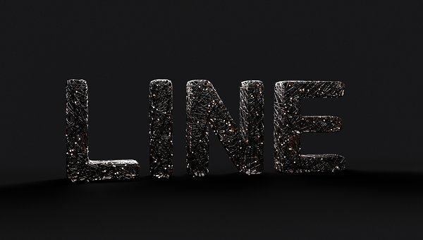 Linjer, 3D, Kunst, Abstrakt, Wireframe