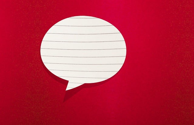 Free conversation balloon text illustration