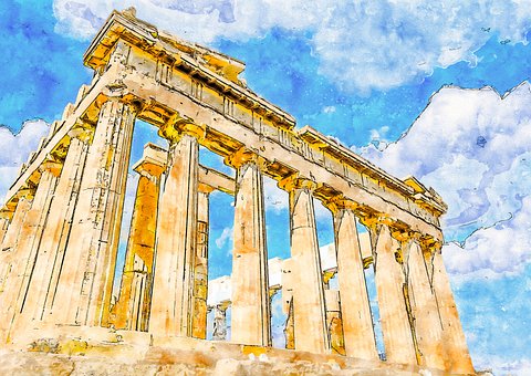 Parthenon, Grækenland, Akropolis