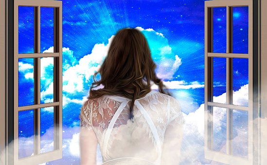 Free Woman Sky illustration and picture