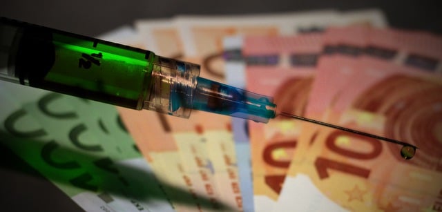 Free injection vaccine cost illustration