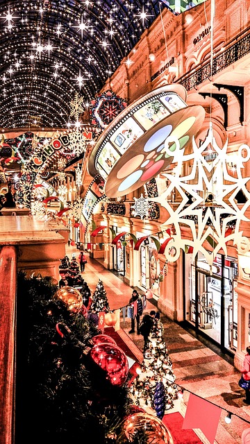 Neues Jahr, Moskau, Summen, Lichter