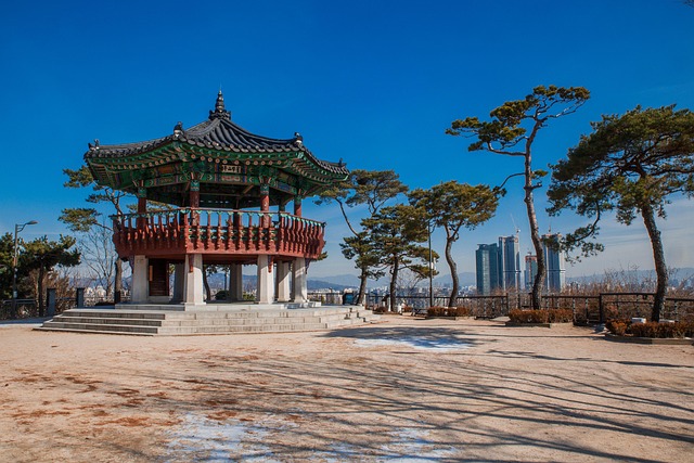 Alkoven, Korea, Seoul, Turm