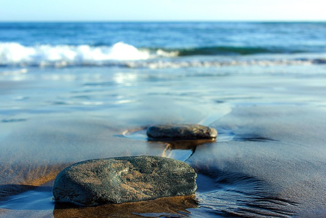 Free Beach Stones photo and picture