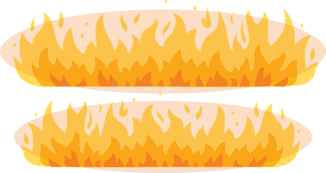 Free fire firing hot vector