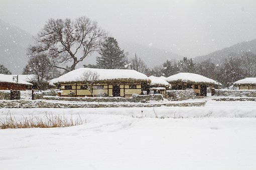 La Nieve Pesada, Invierno, Las Nevadas