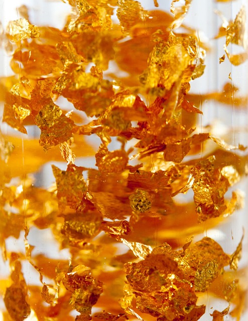 Free Gold Leaves Gold photo and picture