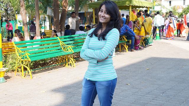 Free Girl Seating photo and picture