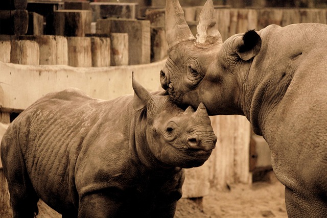 Free Rhino Pachyderm photo and picture