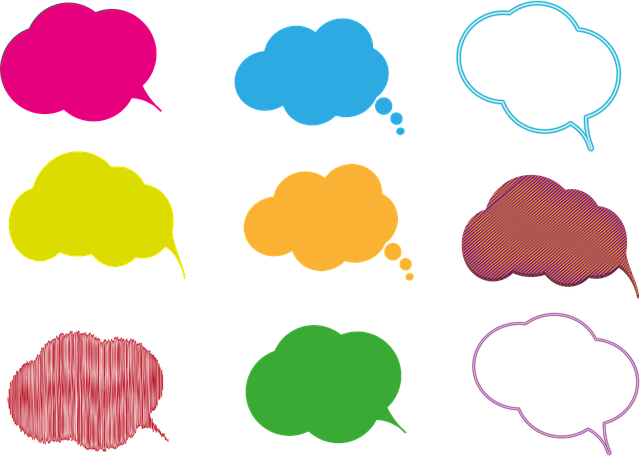 Free balloons bubble multicoloured illustration
