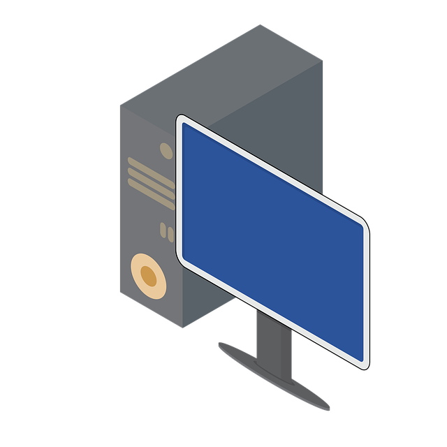 Free isometric desktop isolated illustration