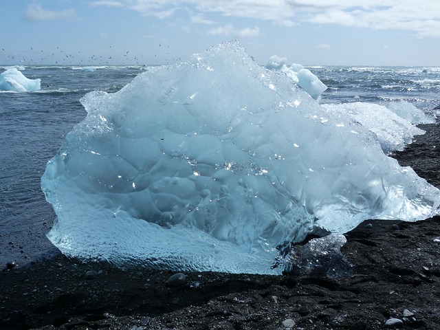 Gletscher, Sne, Kold, Island, Landskab