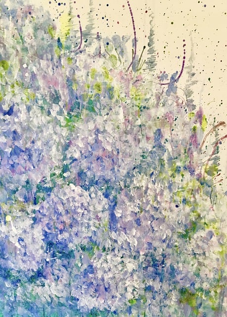 Free painting flowers art illustration
