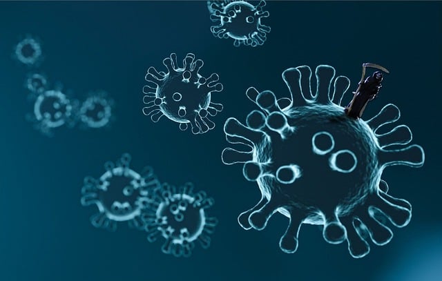 Free coronavirus covid-19 sars-cov-2 illustration