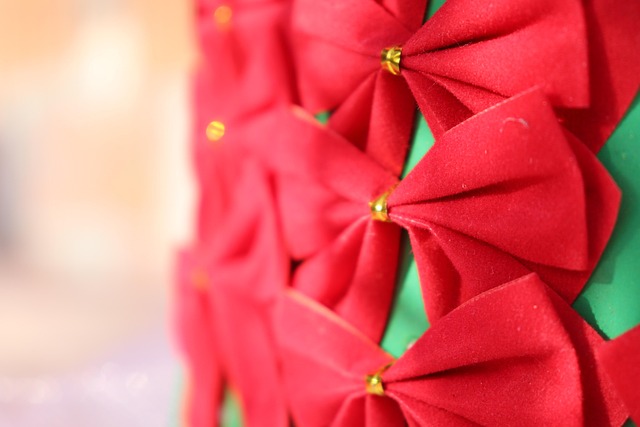 Free Red Bows Velvet Bows photo and picture