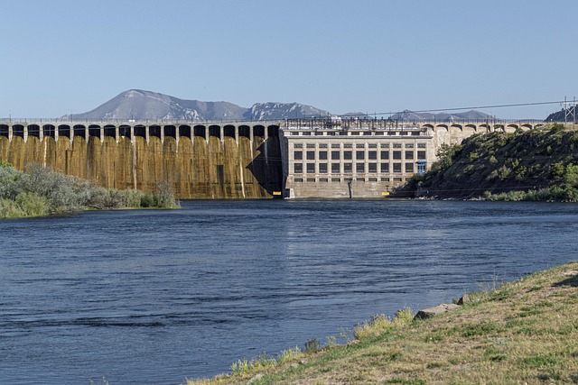 Free Dam River photo and picture