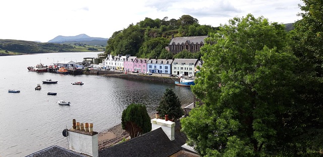 Escocia, Skye, Tierras Altas, Portree