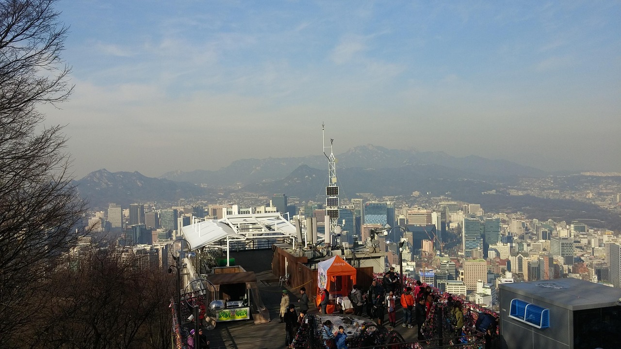 서울 하늘 남산 - Pixabayの無料写真 - Pixabay