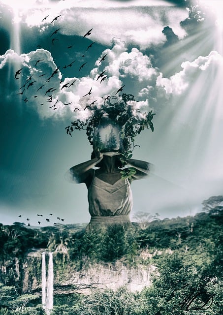 Free photoshop composition fancy illustration