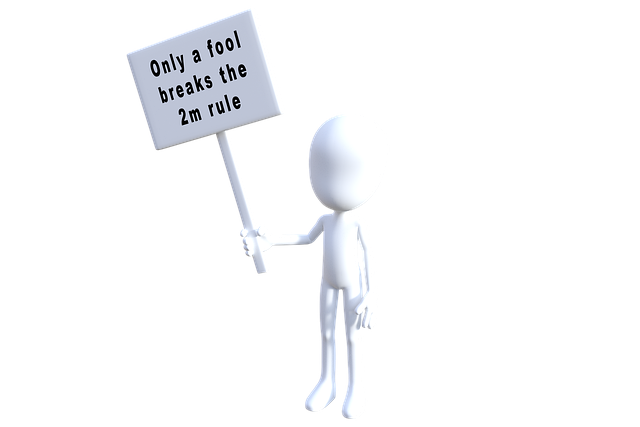 Free social distancing virus distance illustration
