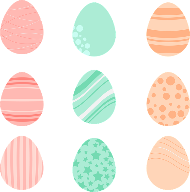 Free easter easter eggs egg illustration
