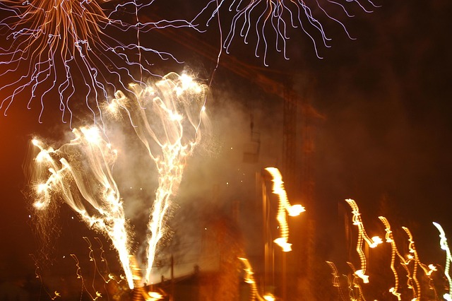 Free Fireworks Fire photo and picture