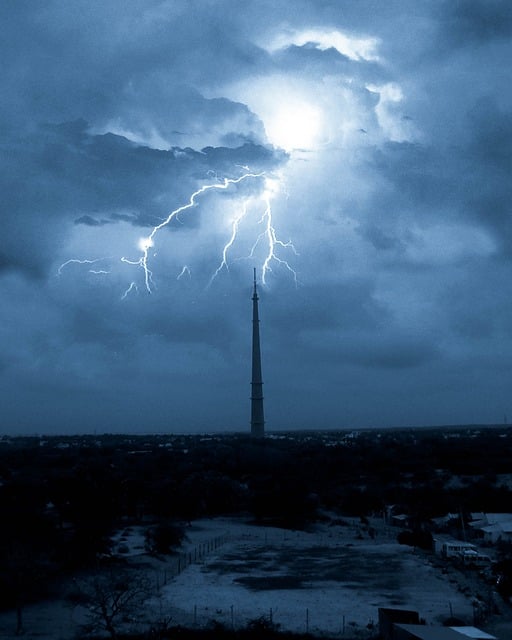 Download free HD stock image of Thunder Clouds Free thunder clouds tower illustration