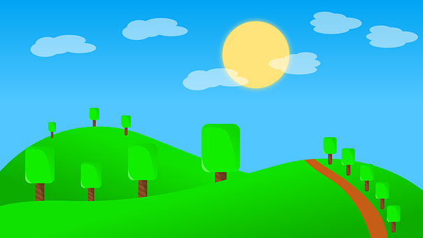 Free Sun Green illustration and picture