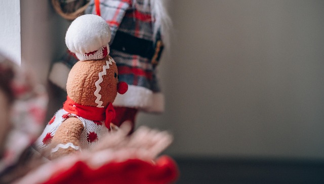 Christmast, Kekse, Doll, Santa Claus