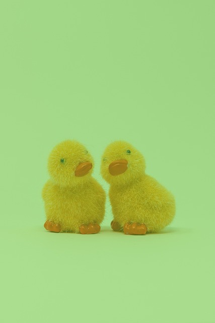 Ostern, Küken, Gelb, Niedlich, Flauschig