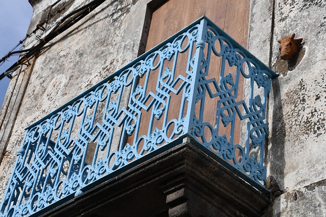 Free Balcony Blue photo and picture