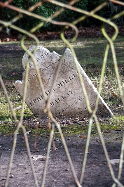 Friedhof, Zaun, Kirche, Alt, Stein