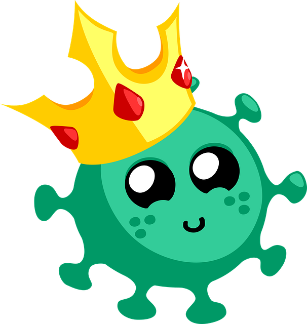 Free virus crown coronavirus illustration