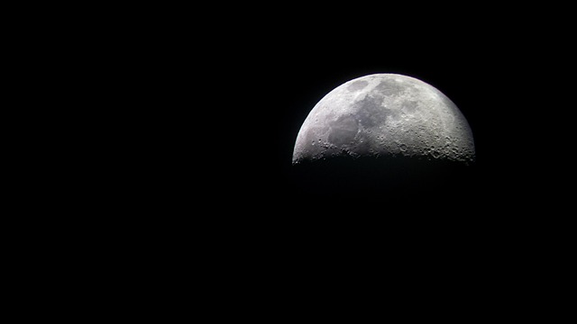 Měsíc, Noc, Nebe, Prostor, Luna, Kosmos