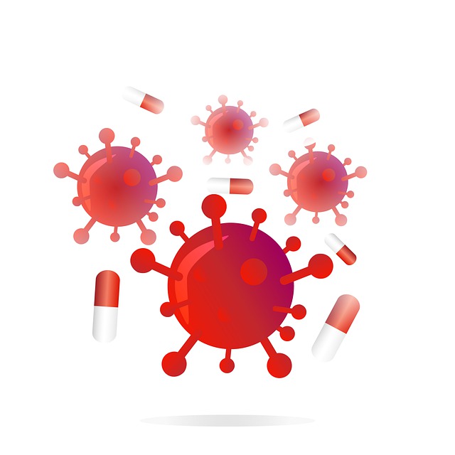 Free background bacterium biohazard illustration