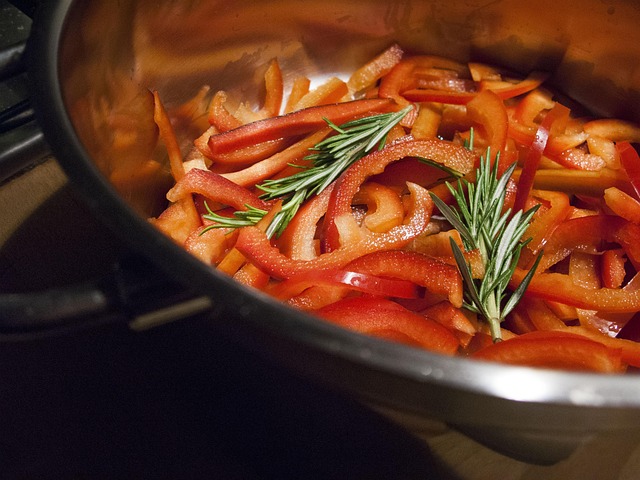 Free Peppers Pan photo and picture