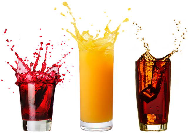 Free drink pomegranate the juice illustration