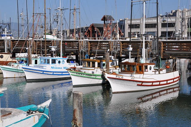 Båd, Havn, Fortøjning, Dok, Marina