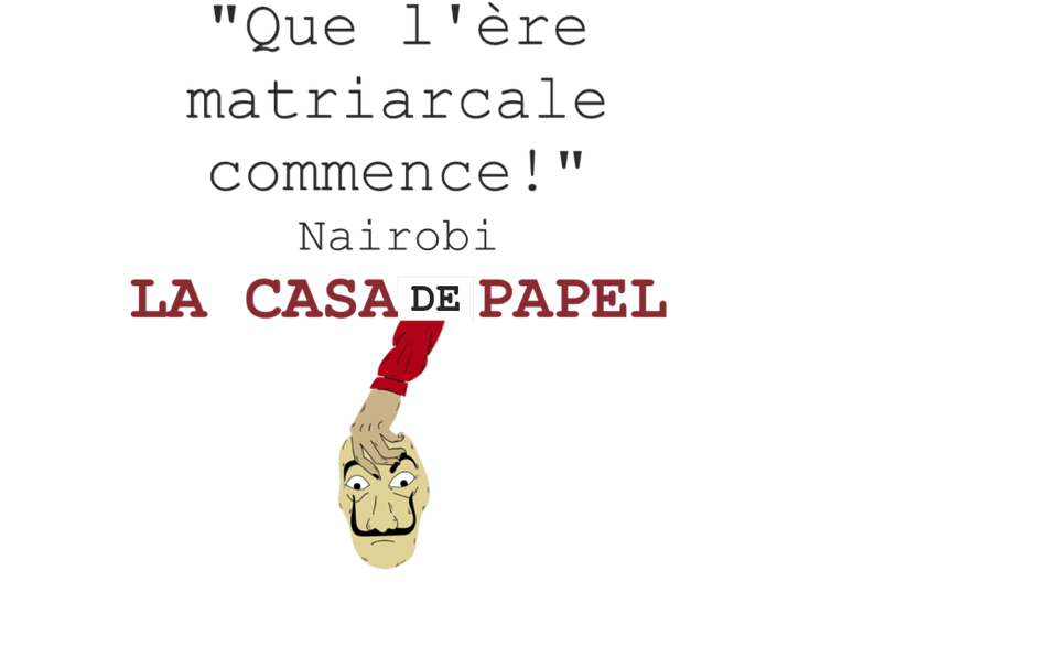 Download Casa De Papel, Nairobi, The House Of Paper. Royalty-Free Stock