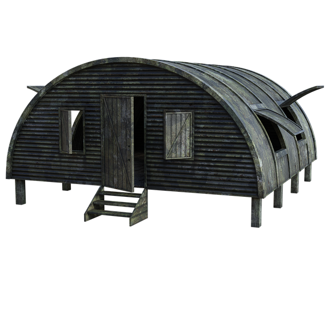 Free outpost military windows illustration