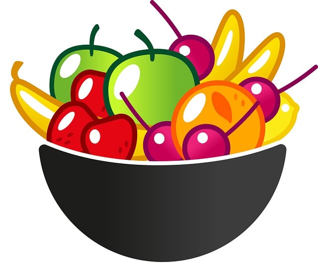 Obst, Korb, Schüssel, Frisch, Kirschen