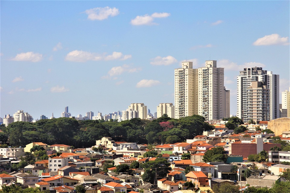 São Paulo, Brazil, Brasil, Urban, Sky, Buildings