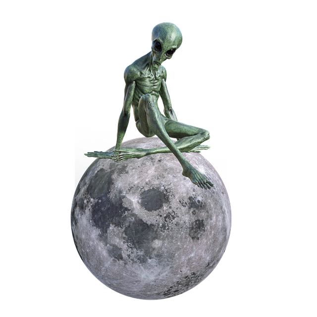 Mond, Ufo, Fiktion