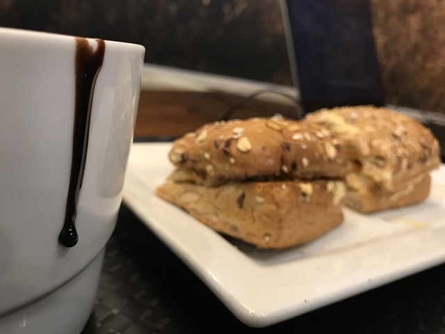 Cappuccino, Pão, Cafeteria, Coffe