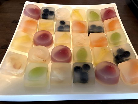 Free Fruit Jellies Dessert photo and picture
