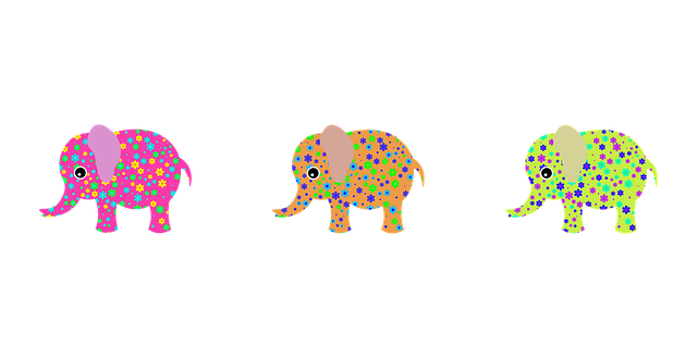 Free elephant animal nature illustration